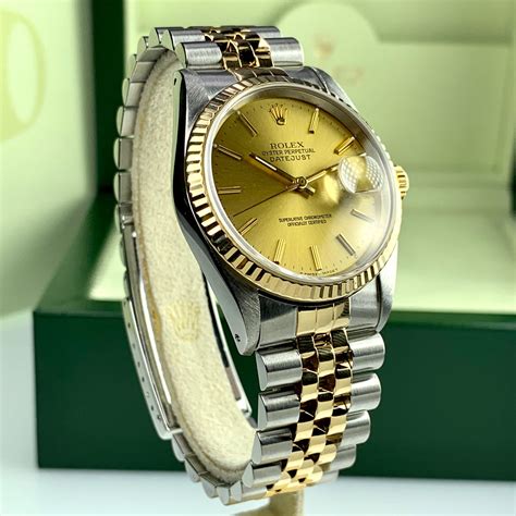 1992 gentlemen's rolex model 16233|Rolex 1992 Datejust 36mm 16233 Two.